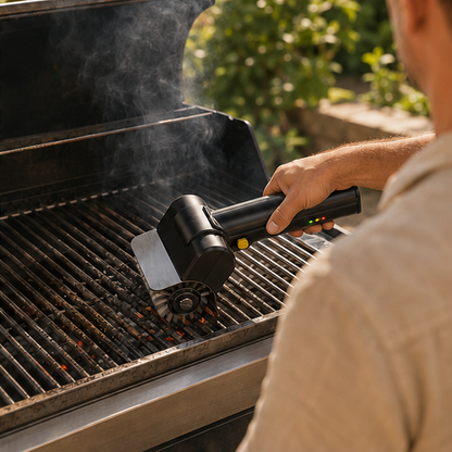 Brosse Barbecue Électrique Sans Poils — BBQ Pure™