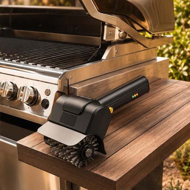 Brosse Barbecue Électrique Sans Poils — BBQ Pure™