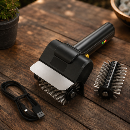 Brosse Barbecue Électrique Sans Poils — BBQ Pure™